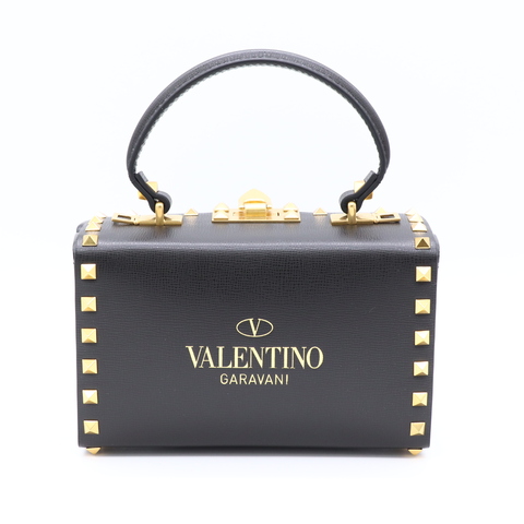 Valentino Garavani  Rockstud Alcove 黑色 手提包 斜背包