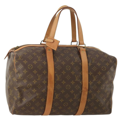 路易威登 Monogram Sac Souple 45 波士頓包 M41624 LV Auth YKZ1605