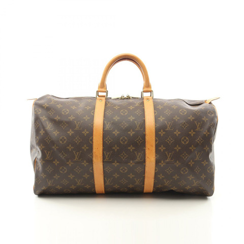 路易威登 Keepall 50 旅行手提包 M41426 Monogram 帆布皮革二手