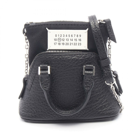 Maison Margiela 5AC BABY 單肩斜背包 SB3WG0025P4455T8013 皮革 BK