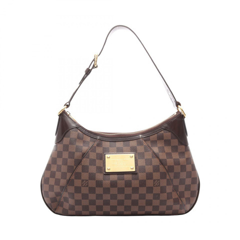路易威登 Thames GM 單肩手提包 N48181 Damier Ebene 帆布皮革二手