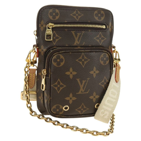 路易威登 Monogram Utility 斜背包 M80746 LV Auth ka4594V