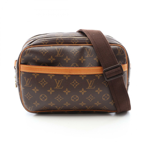 路易威登 Reporter PM 單肩斜背包 M45254 Monogram 帆布 二手 LV