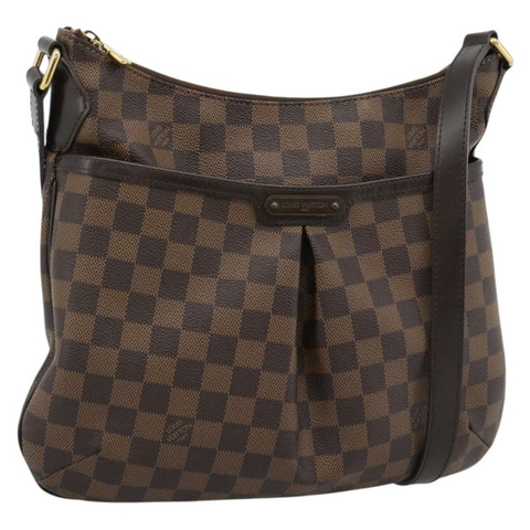 路易威登 Damier Ebene Bloomsbury PM 單肩包 N42251 LV Auth ep14889V