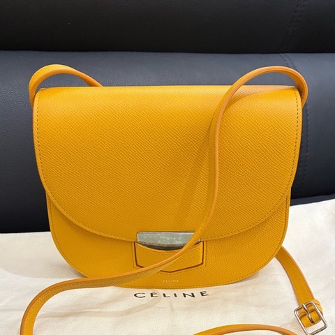 99新 Celine賽琳  馬鞍包 斜挎包 附件 塵袋
