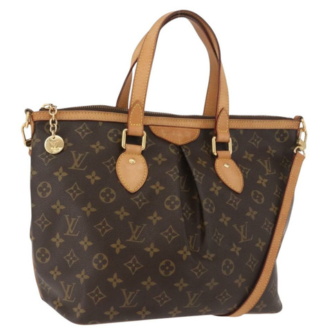路易威登 Monogram Palermo PM 手提包 M40145 LV 正品 ka5171A
