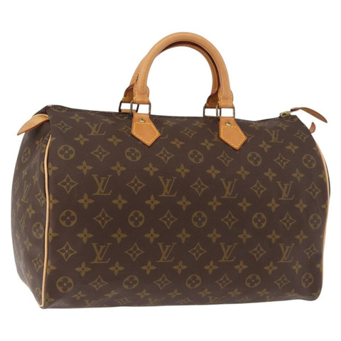 路易威登 Monogram Speedy 35 手提包 復古款 M41524 LV 正品 bs36112A