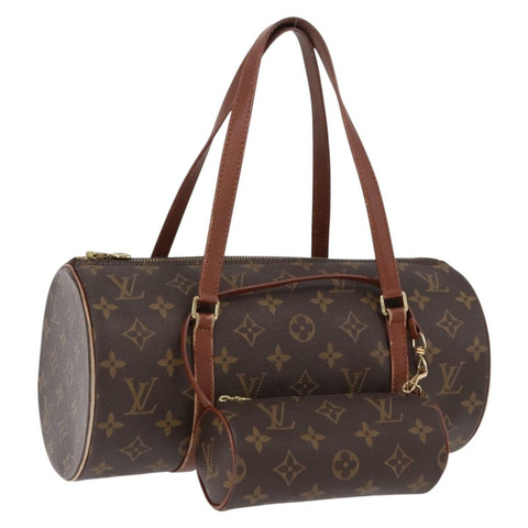 路易威登 Monogram Papillon 30 手提包 M51365 LV Auth bs36130