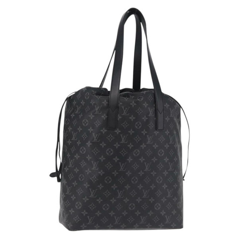 路易威登 Monogram Eclipse Cabas 輕便手提包 M44228 LV Auth ka5303V
