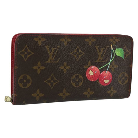 路易威登 Monogram Cherry Porte Monnaie 拉鍊皮夾 M95006 LV 正品 bs36316A