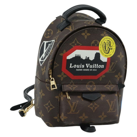 路易威登 Monogram World Tour Palm Springs 迷你雙肩包 M42971 正品 ka5392M