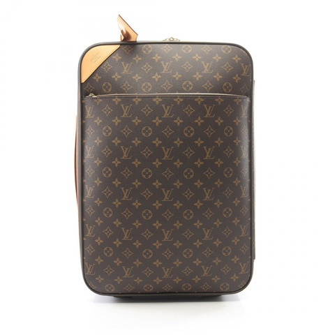 路易威登 Pegas 55 旅行包/手提箱 M23294 Monogram 皮革 棕色 二手