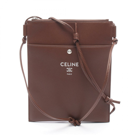 CELINE Sharp Pouch Takeaway 單肩包 L103B2K0519KE 皮革棕色 全新 女士