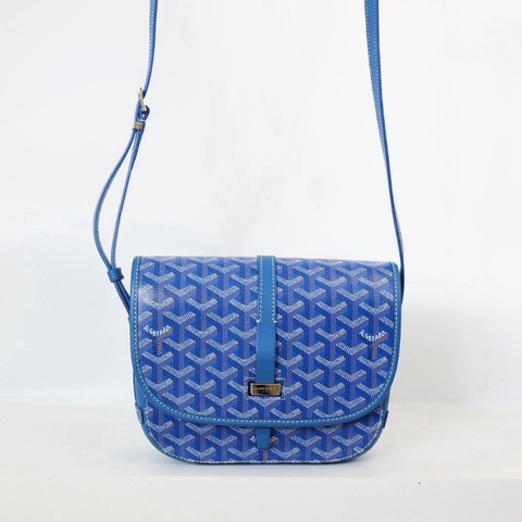 二手Goyard pm 郵差包 /天空藍