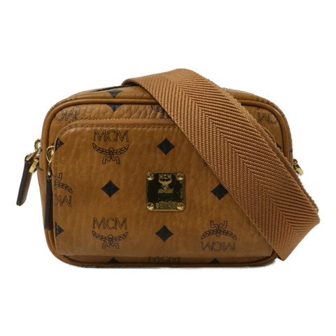 MCM 塗層皮革Visetos Aren Crossbody X-Mini肩背袋