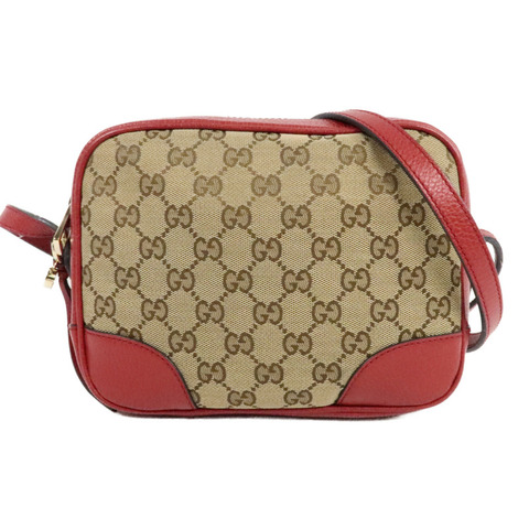 GUCCI 帆布Bree Messenger肩背袋