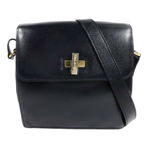 CELINE 牛皮皮革Vintage Shoulder Bag肩背袋
