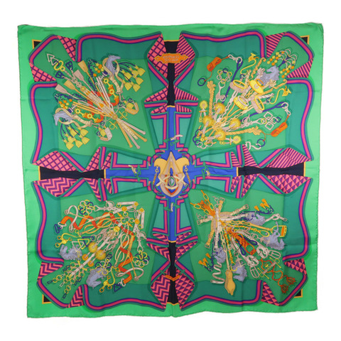 HERMES 絲質Scarf 90 x 90絲巾