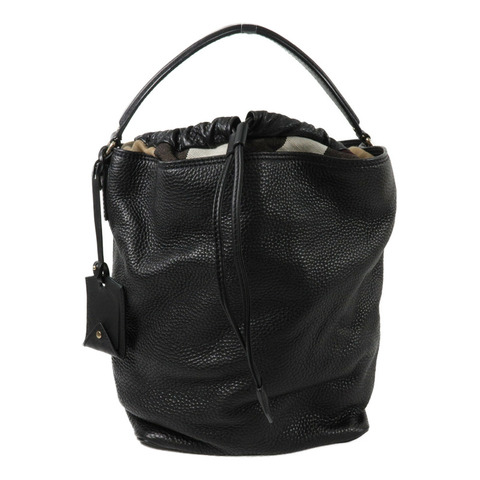 BURBERRY 牛皮皮革Ashby Leather Hobo手挽肩背兩用袋