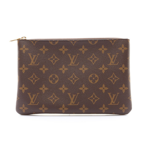Key Pouch M 鑰匙圈 小包 零錢包 棕色 原花帆布【LOUIS VUITTON LV 路易威登】 M13560