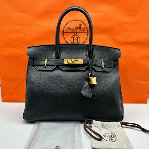 【震撼撿漏價👍🏻全網最低價💫】Hermes/愛馬仕 Birkin30 黑金 四大金剛色 經典永不過時