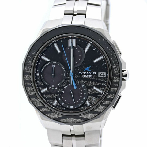 卡西歐 Oceanus Manta 蒔繪限量版（1500枚）OCW-S5000ME-1AJF 男士鈦金屬腕錶 40539