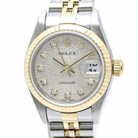 勞力士 Datejust 10P 鑲鑽 79173G 女士腕錶 40550