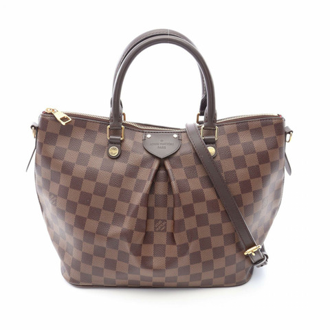 路易威登 Siena MM 單肩斜背包 N41546 Damier 帆布 二手 LV