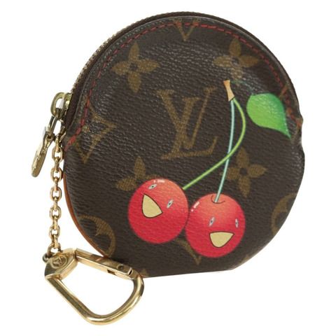 路易威登 Monogram Cherry Porte Monnaie Ron 零錢包 M95043 正品 182052V