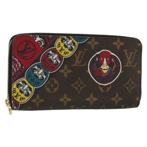 路易威登 Monogram Kansai Zippy 長版皮夾 M67249 LV Auth 185761M