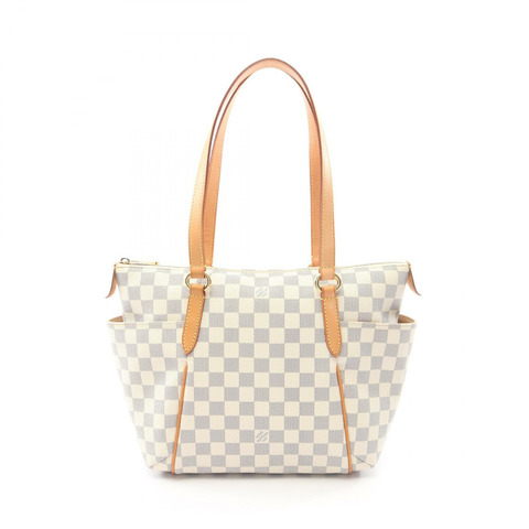 路易威登 Totally PM 手提單肩包 N51261 Damier Azur 帆布 二手 LV