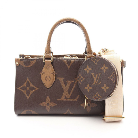 路易威登 OntheGo EW 斜背包 M46653 Monogram Giant Reverse 二手 LV