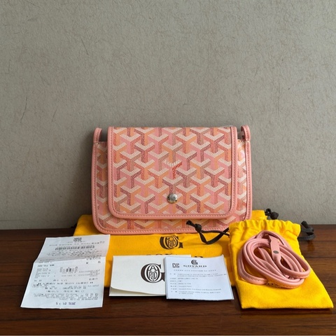 GOYARD戈雅 限量櫻花粉plumet woc信封包