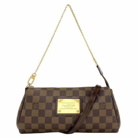 Louis Vuitton N55213 Eva 手提包，Damier 帆布，女士路易威登