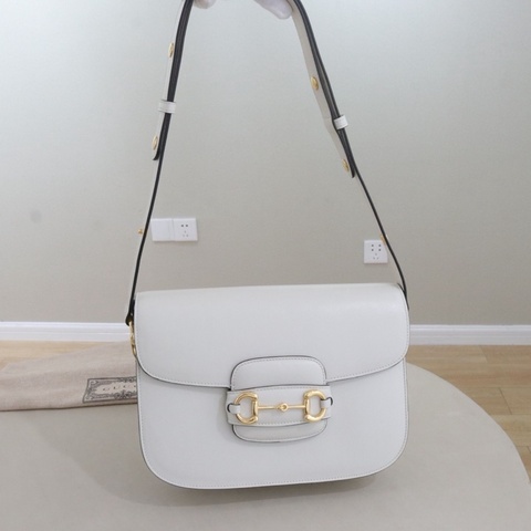 Gucci 古馳 Horsebit 1955中號馬鞍包女包