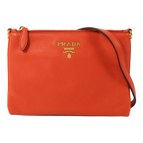 PRADA 牛皮皮革Shoulder Bag肩背袋