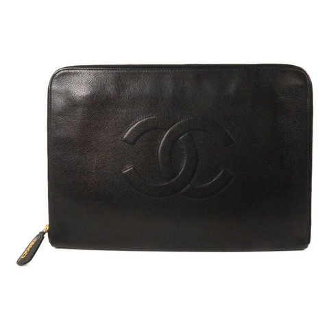 CHANEL 牛皮皮革Vintage Clutch手拿包
