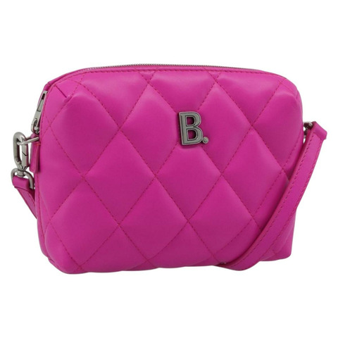 BALENCIAGA 紫色銀色皮革肩背包 618080 正品 ka5373V
