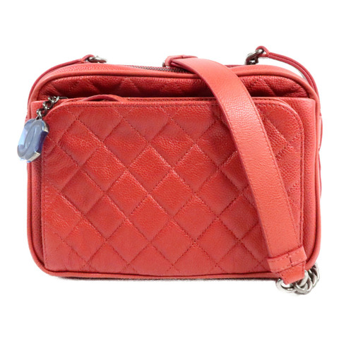 CHANEL 牛皮皮革Chain Shoulder Bag肩背袋