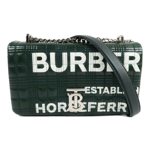 BURBERRY 牛皮皮革Lola肩背袋