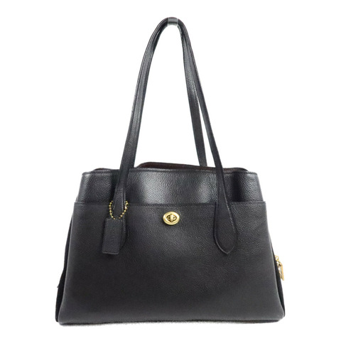 COACH 牛皮皮革Shoulder Bag肩背袋