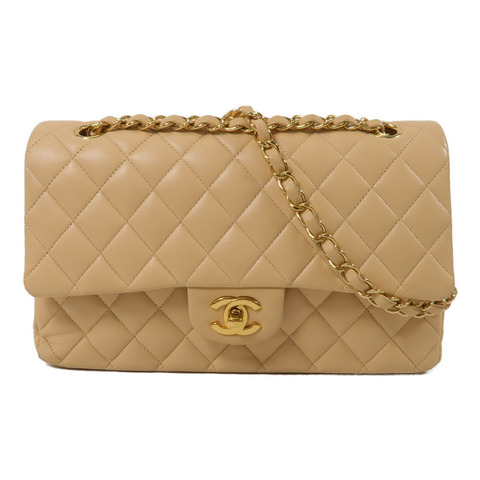 CHANEL Classic 25銀扣鏈帶肩背袋