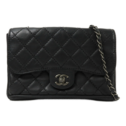 CHANEL 羊皮皮革Chain Shoulder鏈帶肩背袋