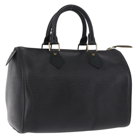 路易威登 Epi Speedy 25 手提包 黑色 M59042 LV 正品 193346V
