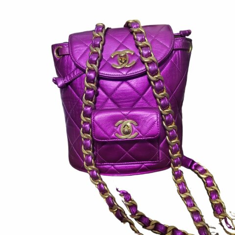 Chanel香奈兒迷你DUMA 雙肩包