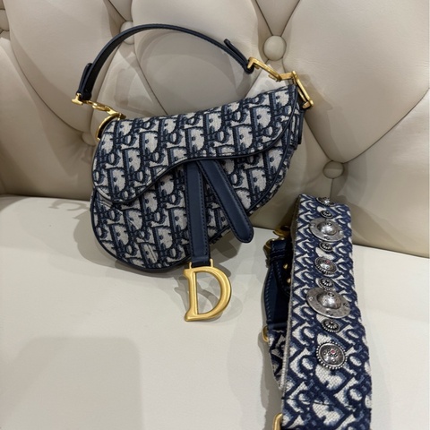 【售出展示💫拍下無效】Dior/迪奧 馬鞍包中號