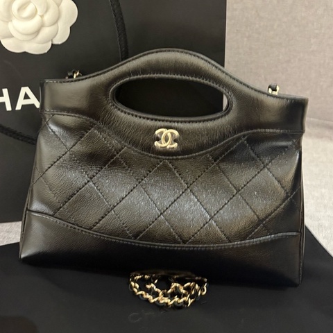 Chanel 24c黑金31bag nano 芯片款 23年購入