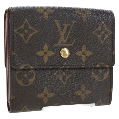 路易威登 Monogram Porte Monnaie Bier Cartes Crdit M61652 LV 正品 am12192V