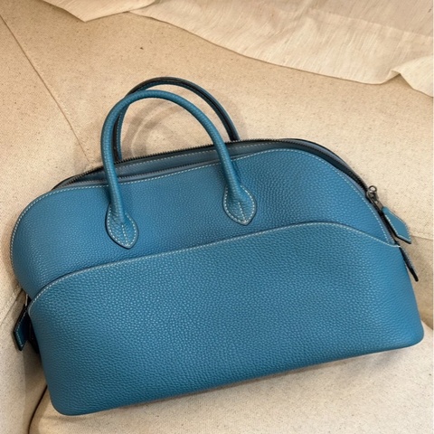 愛馬仕 Hermes 1923 bolide 31 togo皮 框I刻