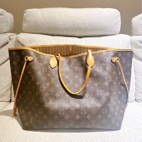 LV Neverfull GM 老花色